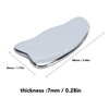 U Curved Shaped Terahertz Stone Gua Sha Facial Tool SPA