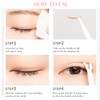 Set of 1200 Invisible Eyelid Strips for Instant Lifting, No