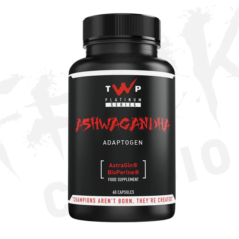 TWP Nutrition Platinum Series KSM-66 300mg Ashwagandha, 60 Capsules and