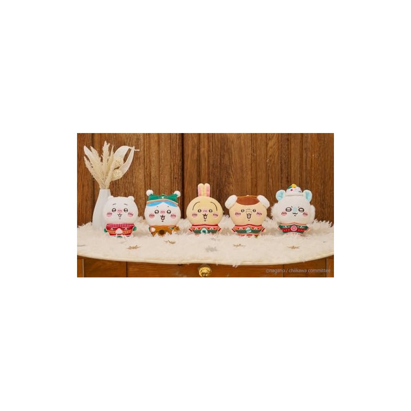 Chiikawa Enimai Lottery D-Prize Plush Keychain Momonga