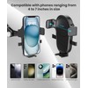 Karmus Rearview Mirror Phone Holder for Car, Rear View Mirror