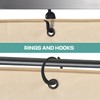Aoodor Universal 10x10 ft Gazebo Mosquito Netting, Replacement 4-Panel Sidewalls