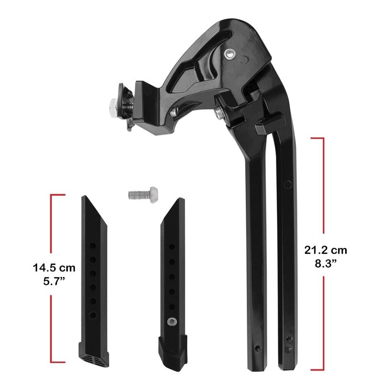 BV Bike Kickstand, Ebike Heavy Duty, Center Mount Bicycle Stand