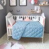 BEDSUM 100% Brushed Microfiber Down Alternative Toddler Comforter, Ultra Soft