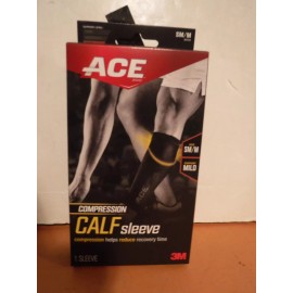 Ace Calf Compression Sleeve S/M For Football, Basketball, Volleyball All Sports