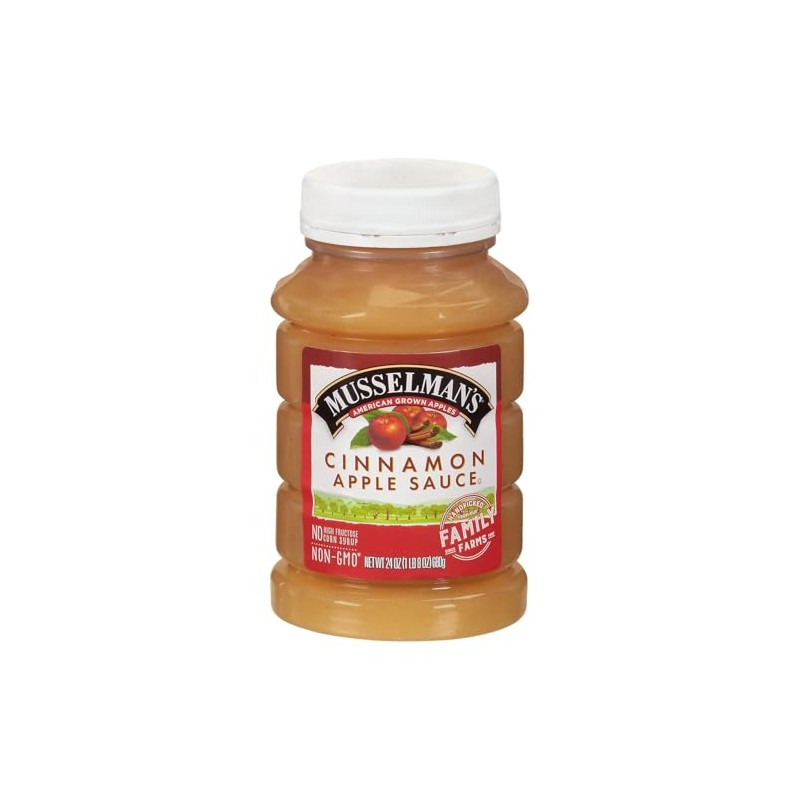 Generic Musselman's Deluxe Cinnamon Applesauce - 24 Oz Jar -