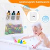 KIPTVO Baby Bath Toy Storage Net Bags, Large Bathroom Quick