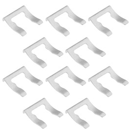 Create idea 10PCS Car Brake Hose Clips Brake Line Retainer Manganese Steel Replacement U-Shaped Brake Hose Bracket Brake Hose Retaining Clamp 25.5x24mm