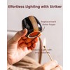 Zoeeker Ceramic Match Holders with Striker - Matchstick Container Set