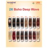 Supreme Hair 2X Boho Deep Wave, Box Braids Crochet Hair,