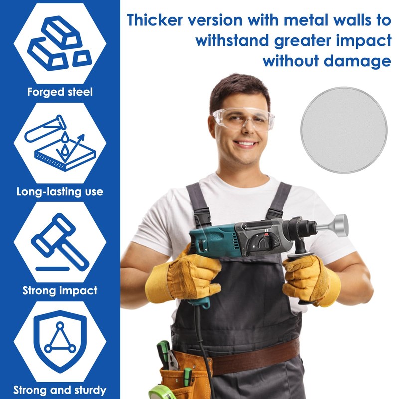 3Pack SDS Plus Ground Rod Driver Earth Rod Driver Heavy