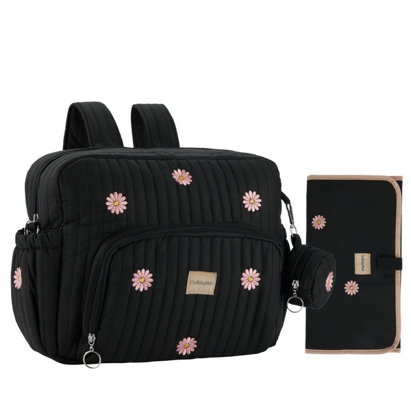 GOBABYMART Diaper Bag Backpack, Medium Maternity baby bag & Changing