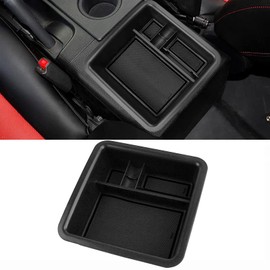 Tesmirror for Toyota FJ Cruiser Storage Organizer Center Console Organizer for Toyota FJ Cruiser Accessories 2017 2018 2019 2020 2021, Black