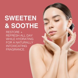 BEAUTE DE PROVENCE - Amaranth Refreshing Lightly Scented Floral Roll-On Perfume Body Oill - Body Oils for Women Perfume - Enriched w/Apricot Oil, Sweet Almond Oil, Fractionated Coconut Oil - 4 OZ