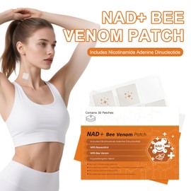 DIMOT 30PCS Bee Venom Patch, Bee Venom Patch for Firming Moisturizers, Advanced Firming & Wrinkle-Reducing - 1 Pack