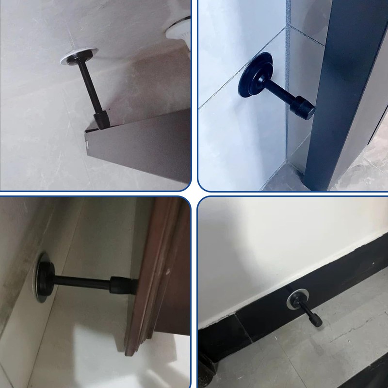 Misuyue Stainless Steel Wall Door Stop, 9.5 cm, Heavy Duty