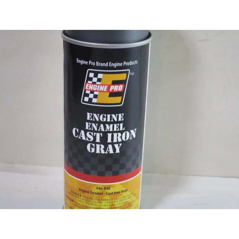 Engine Pro 46-048 Engine Enamel Paint Cast Iron Gray 12