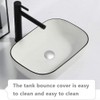Drhomeam 66mm Pop Up Push Button Click Clack Sink Drain