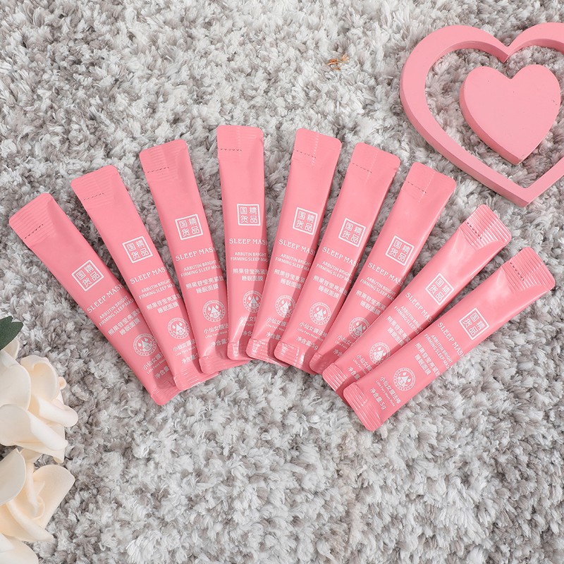 20Pcs Moisturizing Sleeping Face Facial Mask No Wash Mask for