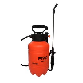 FIVO Lawn and Garden Pump Pressured Sprayer for Spraying Plants, Garden Watering, Weeds Control and All-Purpose Cleaning (1.35 Gallon)