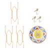 3 Pieces Plate Hangers for The Wall Suitable for 6-8