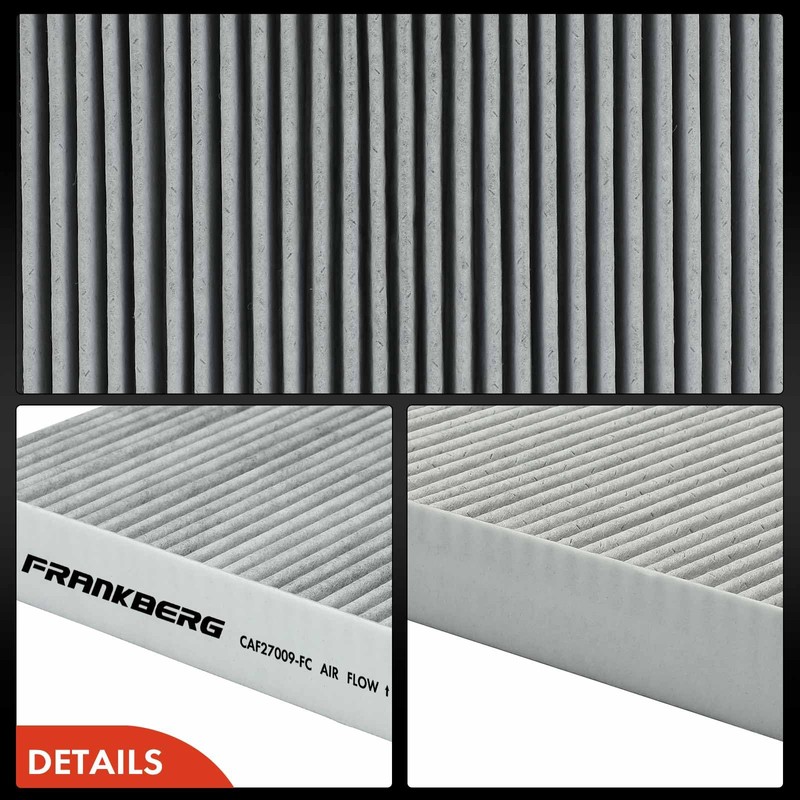 Frankberg Cabin Air Filter Pollen Filter with Activated Carbon Filter