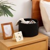 OIAHOMY Small Storage Baskets for Organizing,Closet Cube Shelf Storage, 9.8”×9.8”×7.1”,