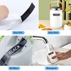 UniPlus Compatible Dymo Embossing Tape Replacement for Dymo Omega Tape