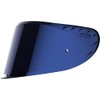 LS2 Men's 800327vis17 Motorcycle Helmet Visor, Blue, Waist Unique