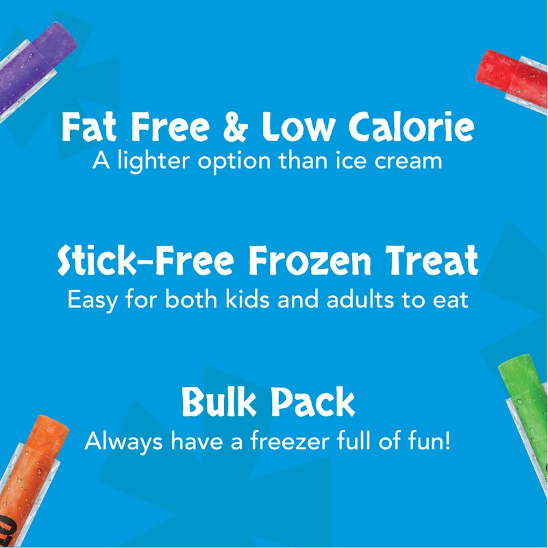 Otter Pops, Original Assorted Freezer Pops, 1oz Freeze Pops in