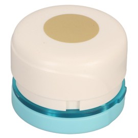 Paper Punch, Metal Precise Positioning Magnetic Craft Hole Punch DIY for Business Cards (Round)