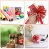 uxcell 20pcs 6 Inch Large Pull Bow Gift Wrapping Organza