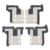 Haoyull 4pcs Sliding Window Buffer Block Up Down Track Sealing