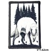 A Wolf in Sheep Patches Velcro, Funny Velcro Patch Military