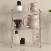 Desktop Clear Shelf Acrylic Multi Layer Modern Simple Transparent Rack