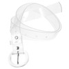 PACKOVE 3pcs Elegant Transparent Waist Belt for Women Fashion Decorative