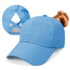 Women's Baseball Cap Summer Mesh Ponytail Cap Baseball Cap Quick