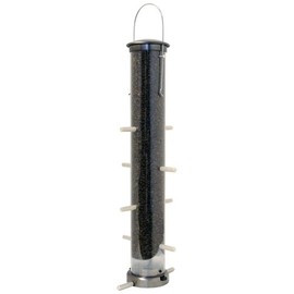 Aspects 398 Quick-Clean Thistle Tube Feeder, Large - Brushed Nickel