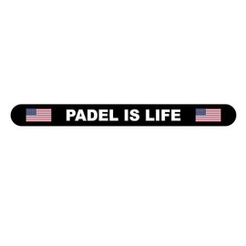 Incro US Flag Padel is Life Racket Protector Black