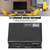 60hz Optical Fiber Audio Splitter Stereo Audio Stable Performance Audio