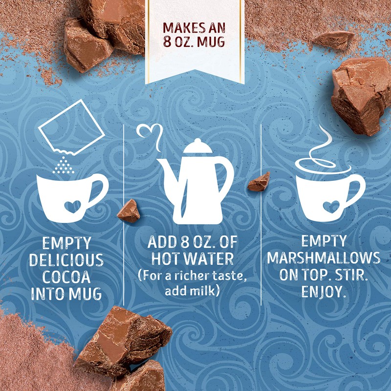 Swiss Miss Marshmallow Lovers Hot Cocoa Drink Mix 268g