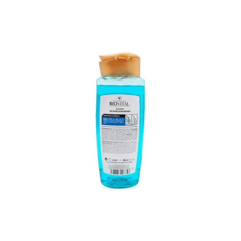 Shampoo Biovital Ph Balanceado Suavidad Y Brillo