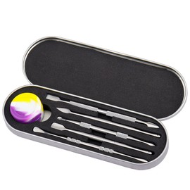 Nanaborn Stainless Steel Clay Modelling Tool Kit Pottery Clay Carving Tool Double Ended Wax Carver Tools Sculptures Modelling Tool Set (Silver)