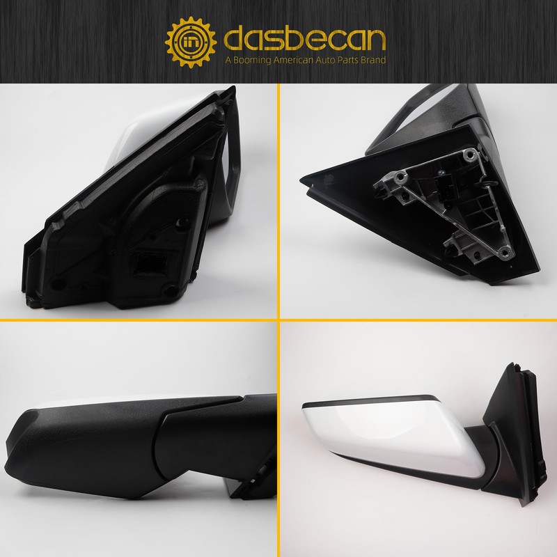 Dasbecan Left Driver Side Mirror Compatible With 2018-2023 Chevy Equinox