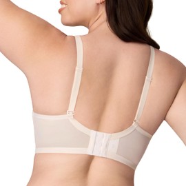 Playtex Women's Balconette Underwire Bra, Plus-Size Bras Available, Full Coverage, Convertible Straps, Lace, 4800