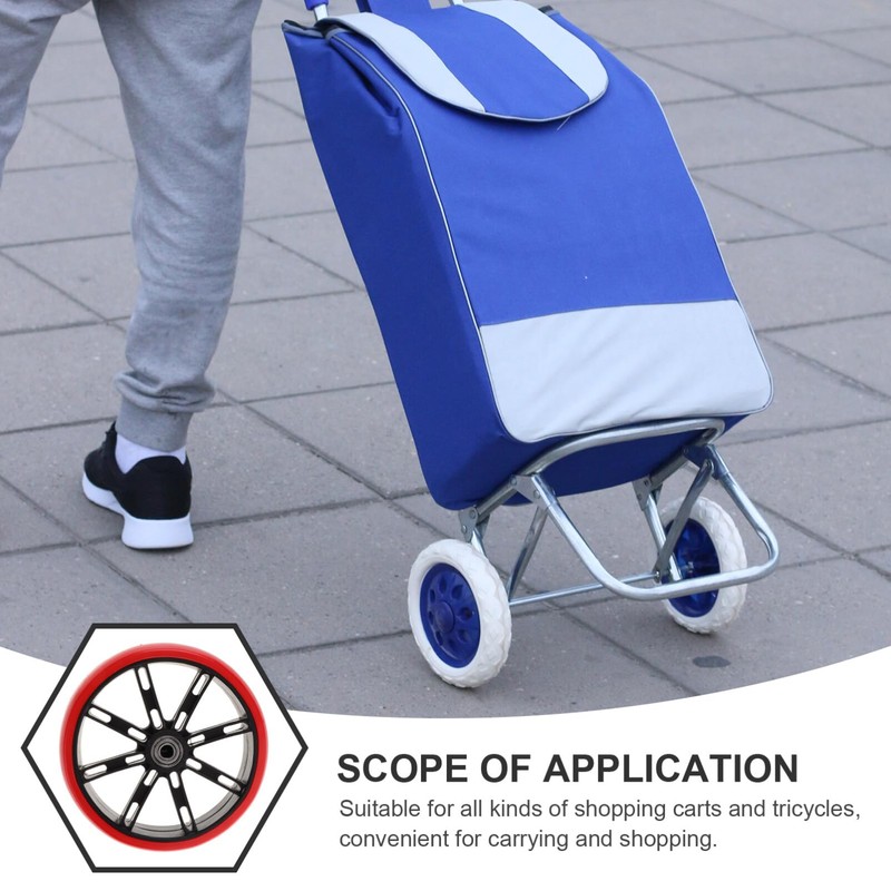 DIYEAH Ruedas Delanteras Para Carrito De Compras Y Sillas De