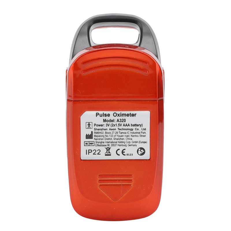 A320 Finger Pulse Oximeter Blood Oxygen SpO2 Heart Monitor Meter