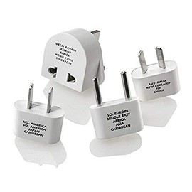 Conair Travel Plug Adapters, Universal Plug Adapters for Worldwide Travel by Travel Smart