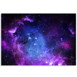 SIGNFORD Wall Mural Galaxy Removable Wallpaper Wall Sticker for Bedroom Living Room - 100x144 inches