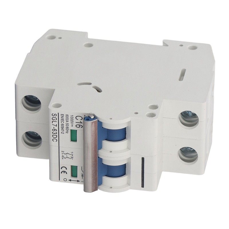 DC Miniature Circuit Breaker Pa66 Quick Response Arc Extinguishing PV